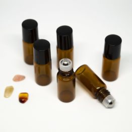 3 ml roll-on barna folyadéküveg 6db-os csomagban